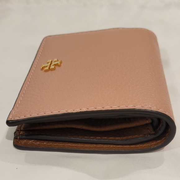New Tory Burch Blake Color-Block Mini Wallet - Picture 6 of 7